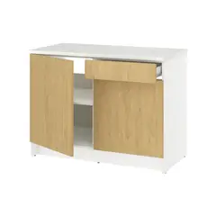 IKEA - KNOXHULT mueble base 120 efecto roble