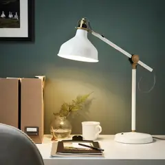 IKEA - RANARP Lámpara de escritorio, color hueso