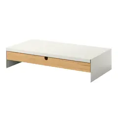 IKEA - ELLOVEN Base para monitor con cajón, blanco
