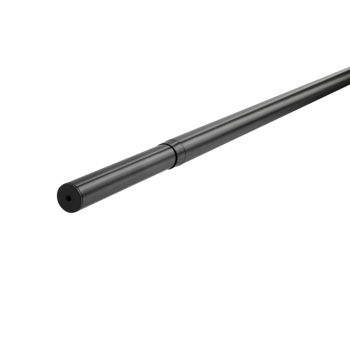 IKEA - Barra de cortina HUGAD, negro, 210-385 cm
