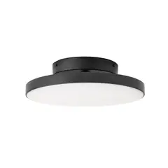 IKEA - KABOMBA Lámpara de techo LED, mate/negro, 36 cm