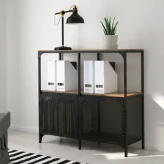 IKEA - FJÄLLBO Estante, negro, 100x95 cm
