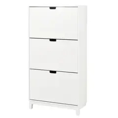IKEA - STÄLL zapatero 3c 79x29x148 blanco