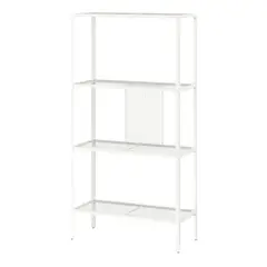 IKEA - BAGGEBO estante 60x25x116 metal/blanco