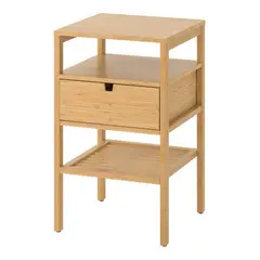 IKEA - NORDKISA Velador, bambú, 40x40 cm