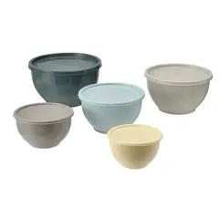 IKEA - GARNITYREN bowl+tapa s5 colores variados