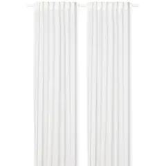 IKEA - SILVERLÖNN velo 145x250 bco/con cinta de fruncir