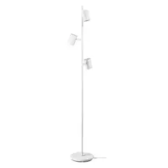 IKEA - NYMÅNE Lámpara de pie, 3 focos, blanco