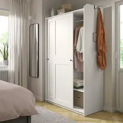 IKEA - HAUGA clóset 118x55x199 blanco