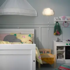 IKEA - UPPLYST Lámpara mural LED, nube blanco