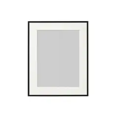 IKEA - LOMVIKEN Marco, negro, 40x50 cm
