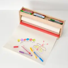 IKEA - MÅLA Portarrollo de papel con almacenaje