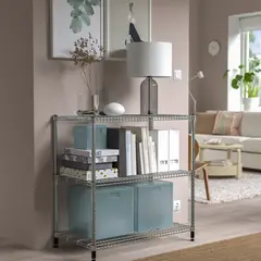 IKEA - Estante OMAR, galvanizado, 92x50x94 cm