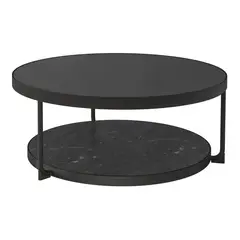 IKEA - FRÖTORP mesa centro 88 grs osc efec mármo/neg vidr