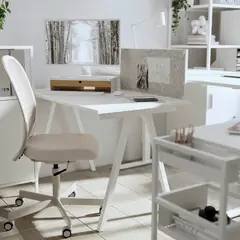IKEA - FLINTAN silla escritorio beige