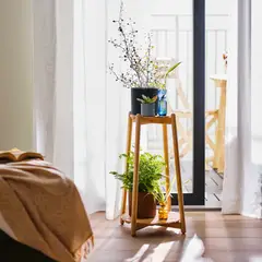 IKEA - DAKSJUS Soporte para plantas, bambú, 60 cm