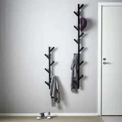 IKEA - TJUSIG Colgador, negro, 78 cm