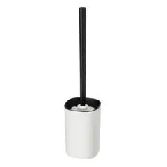 IKEA - STORAVAN Escobilla de baño/WC, blanco/negro