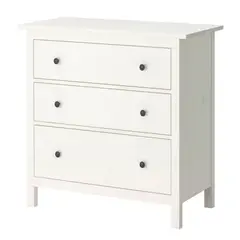 IKEA - HEMNES cómoda 3c 108x96 tinte blanco