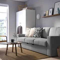 IKEA - BÅRSLÖV Sofá cama 3 cuerpos, Tibbleby gris