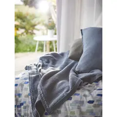 IKEA - Manta HUMLEMOTT, turquesa claro, 130x170 cm
