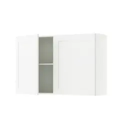 IKEA - KNOXHULT Mueble mural, blanco estructura, 120x75 cm