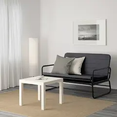IKEA - Sofá cama HAMMARN, Knisa Gris oscuro/negro