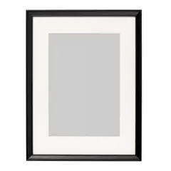 IKEA - KNOPPÄNG Marco, negro, 30x40 cm