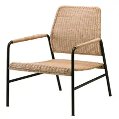 IKEA - ULRIKSBERG sitial ratán/gris oscuro
