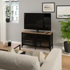 IKEA - FJÄLLBO Rack de TV, negro, 100x36x54 cm