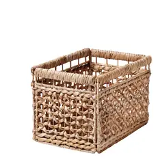 IKEA - TÄTING Canasto, jacinto de agua/natural, 35x25x25 cm