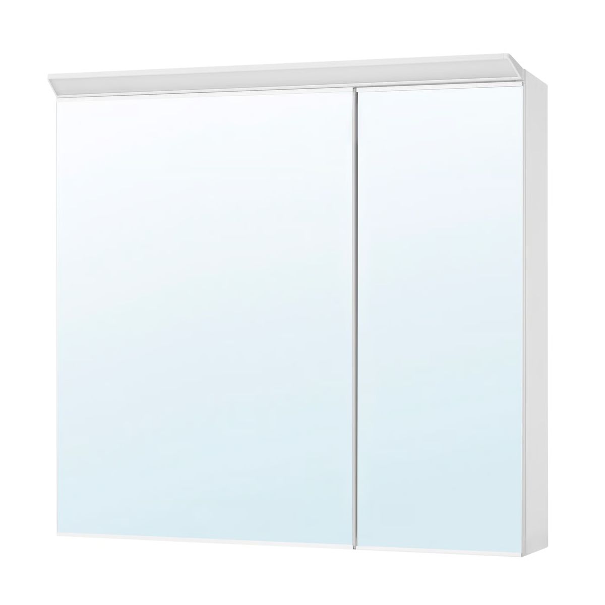 IKEA - Botiquín de baño con iluminación TREASJÖN, 80x17x75 cm