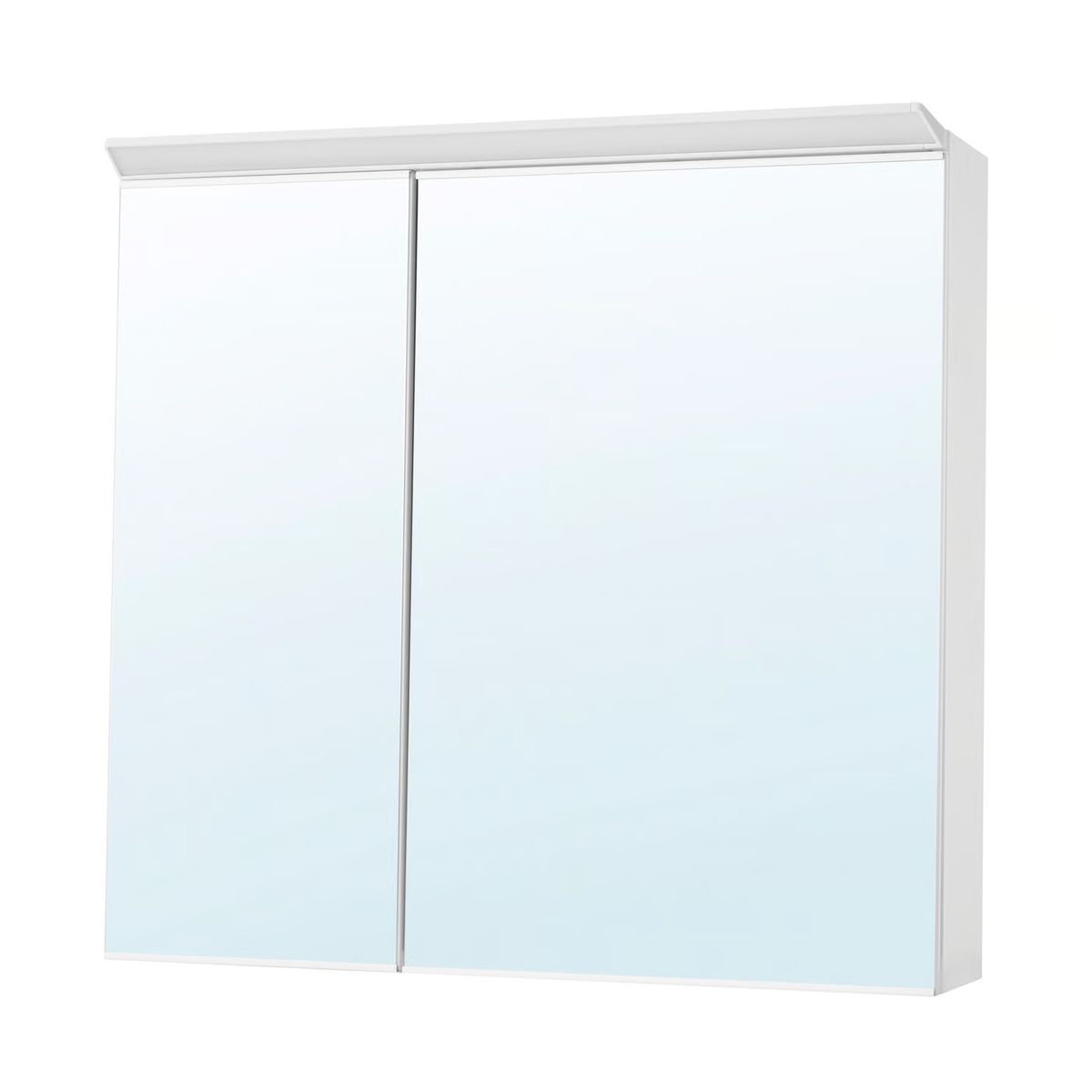 IKEA - Botiquín de baño con iluminación TREASJÖN, 80x17x75 cm