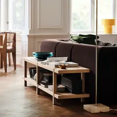 IKEA - STOCKHOLM 2025 Banqueta, chapa roble, 180x41x44 cm