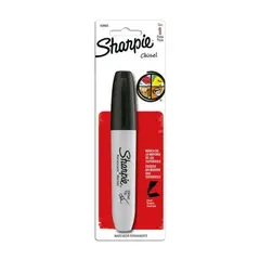 SHARPIE - Marcador Negro Biselada