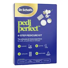 DR - Kit Pedicure Scholls Pedi Perfect 4 Pasos Crema Urea