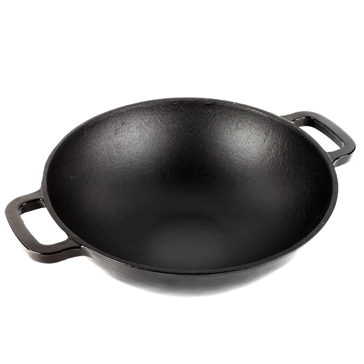 Wok Magefesa Ferro Negro 30 cm Hierro Fundido, marca MAGEFESA - Foto Principal
