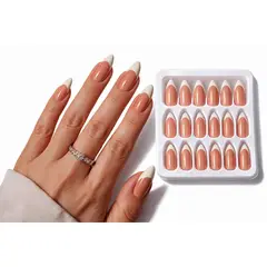 BALLERINA - Uñas Postizas French Tip Largas 24 Gel