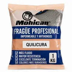 MOHICAN - Frague Fluido 1 Kg Impermeable Antihongos Color Quilicura