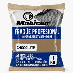 MOHICAN - Frague Fluido 1 Kg Impermeable Antihongos Color Chocolate