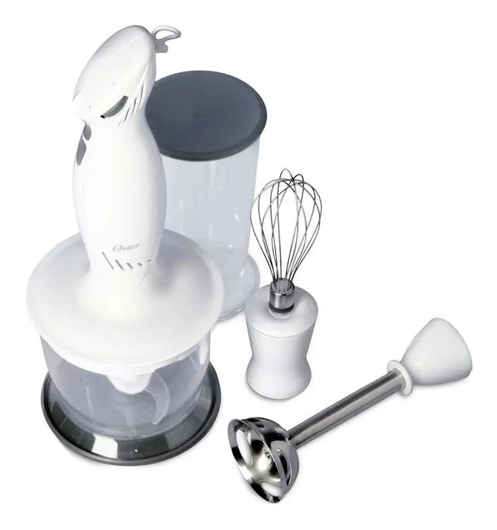 Batidora De Inmersion Con Accesorios Blanco