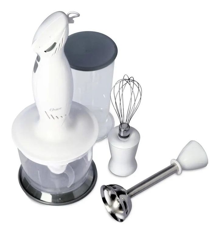 Batidora De Inmersion Con Accesorios 2616 Blanco