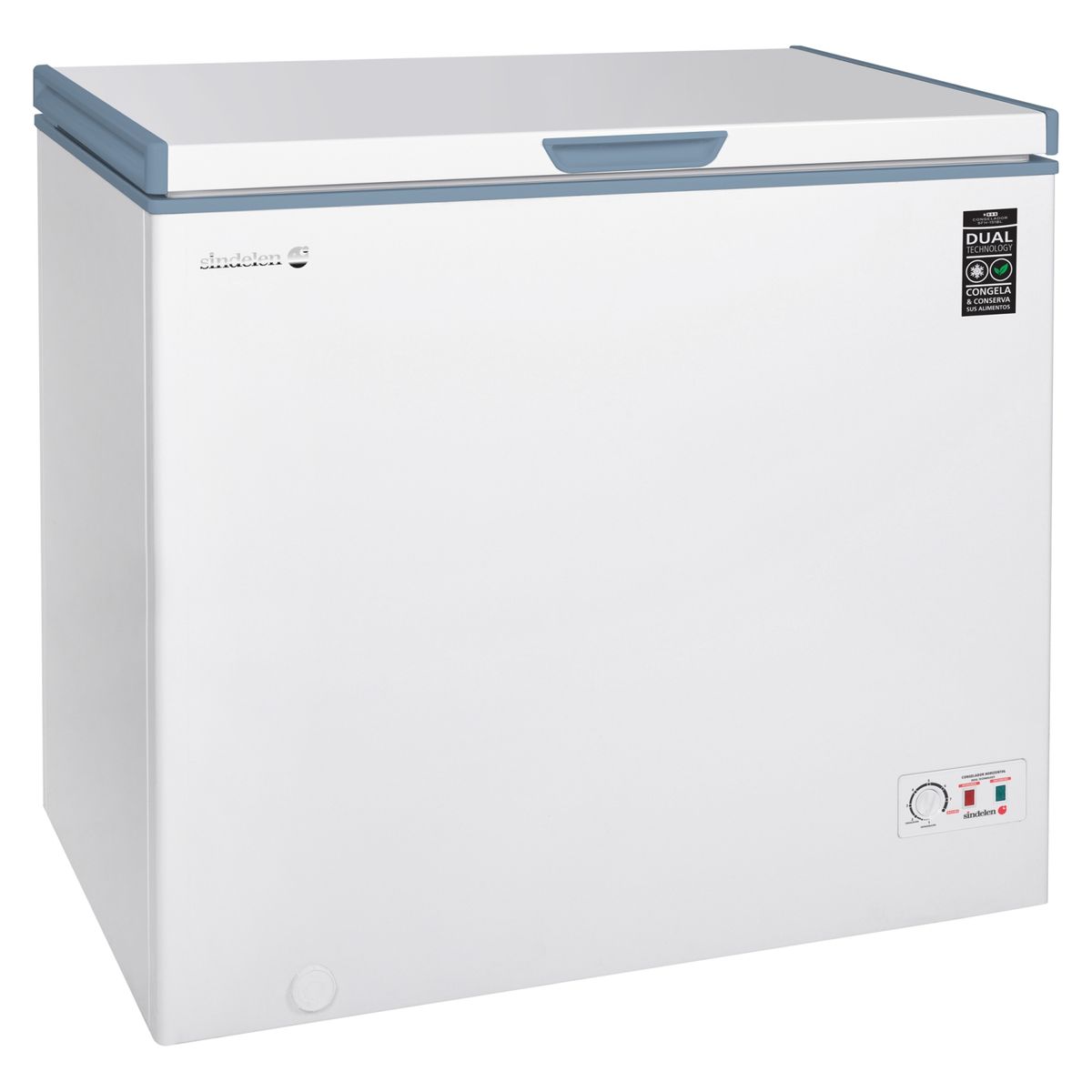 SINDELEN - Congelador Freezer Horizontal 192 Lt SFH-201BL Sindelen