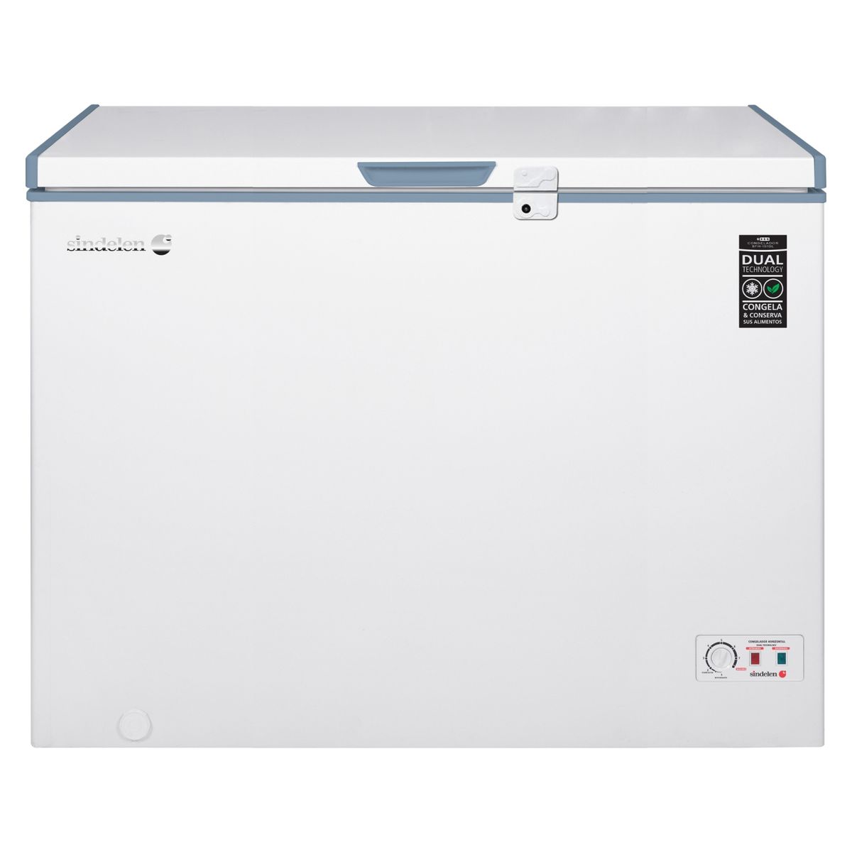 SINDELEN - Congelador Freezer Horizontal 300 Lt SFH-301BL Sindelen