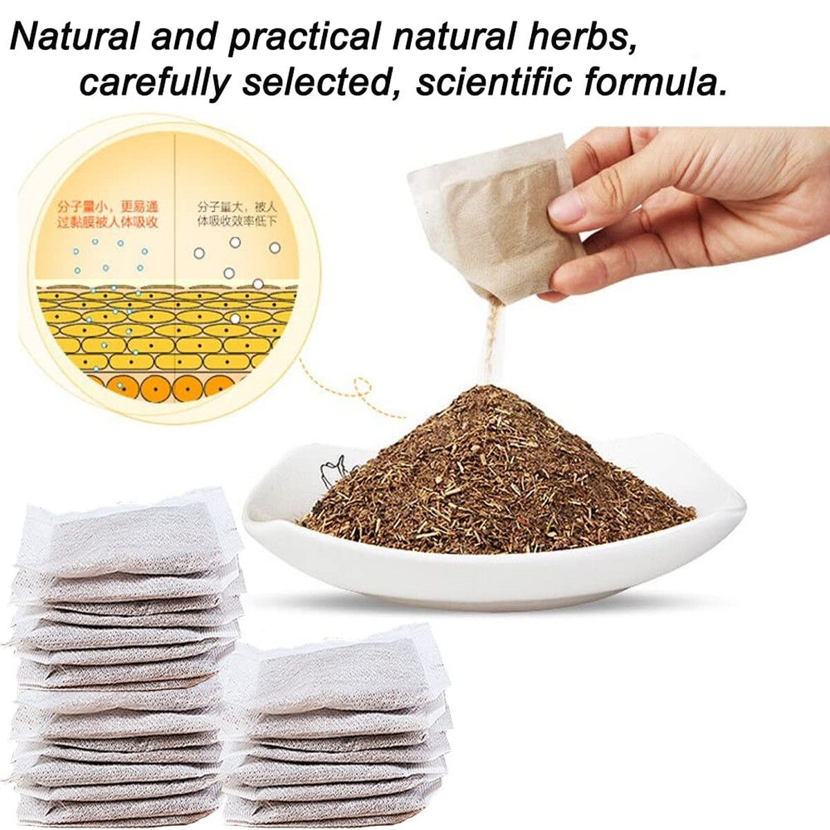 ARTEMISA - Baño de Pies Artemisa 100 Bolsitas 5g Drenaje Linfatico