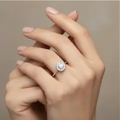 MERY SATT - Anillo Solitario Sofia Redondo 11