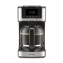 SOMELA - Cafetera de Goteo SCM25XL Negro 14 Tazas – 900 W