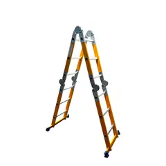 MOSAY - Escalera de Fibra Multifuncional 4X3 Certificación EN131