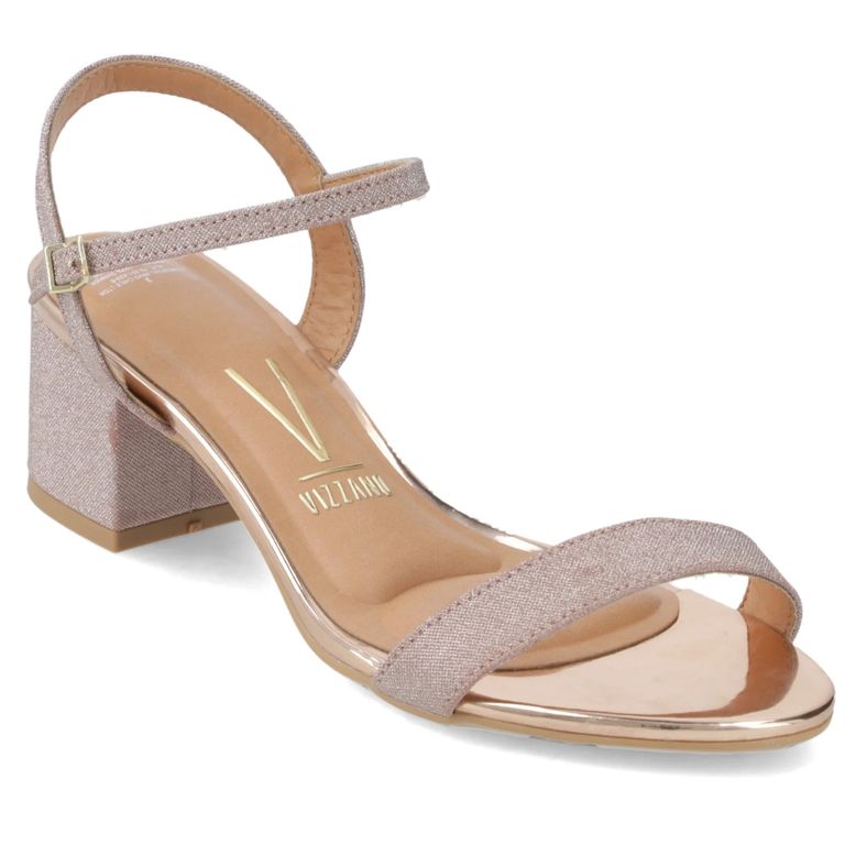 Sandalia Fiesta Taco Rose Gold
