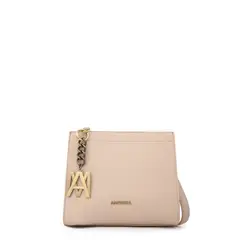 AMPHORA - Cartera bandolera miller blanco crudo